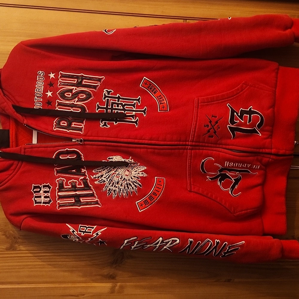 Red Headrush Hoodie